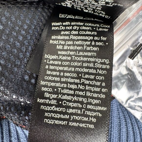 Hunter Jacket Mens Large Blue Full Zip Rain Coat Utility Outdoor Retro Collared - Picture 11 of 16